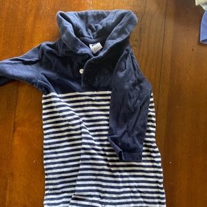 Janie and Jack one piece striped romper